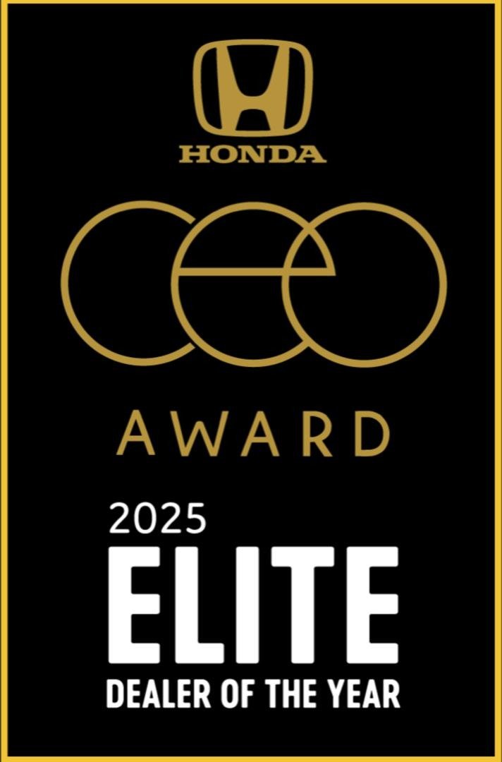 Honda CEO Award 2025 Elite Dealer of the Year